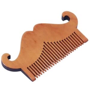 PEINE DE MADERA PARA BARBA/BIGOTE
